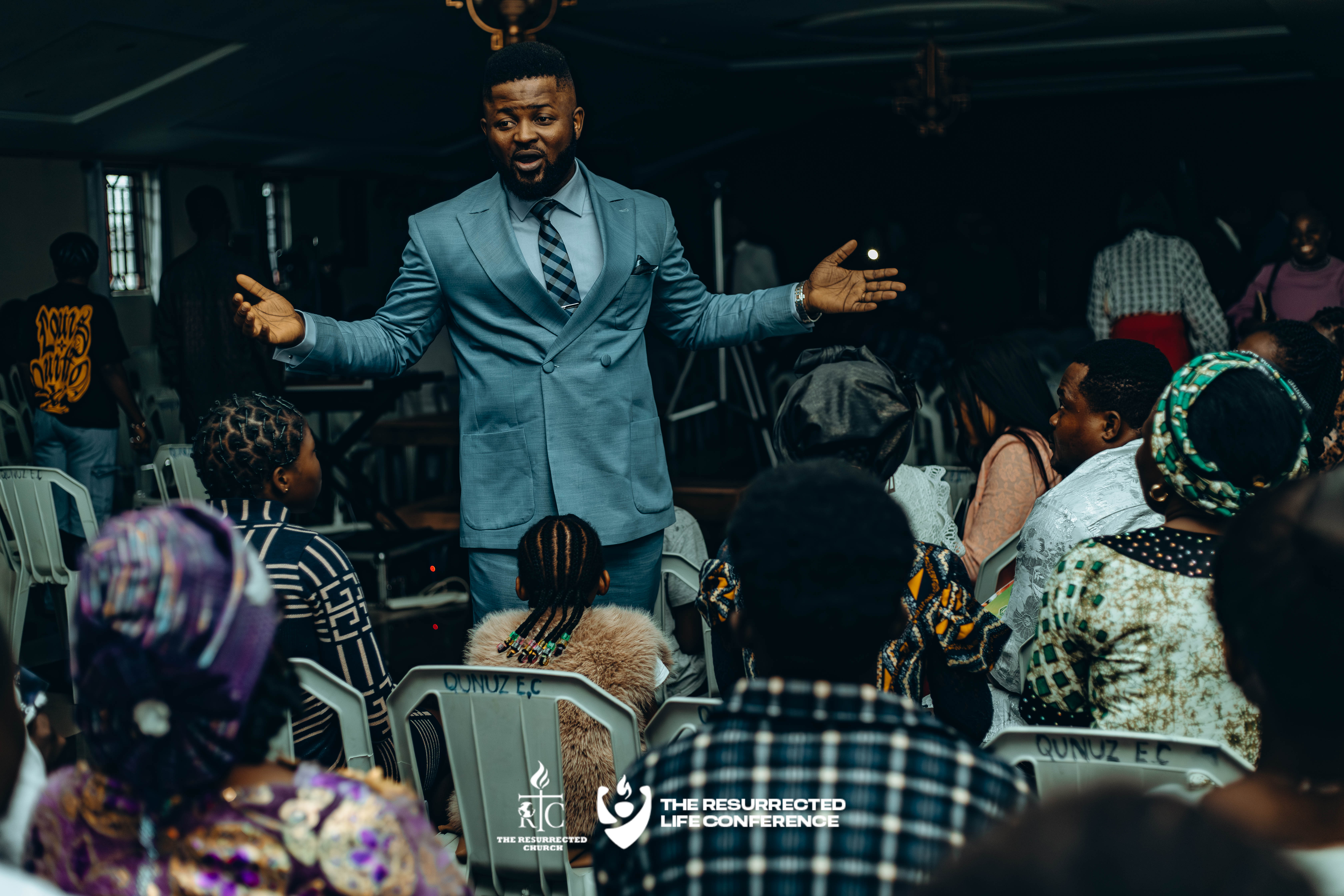 Pastor Anselem Opara ministering
